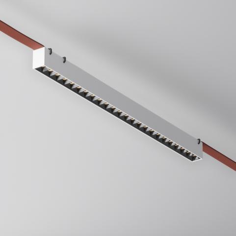 Трековый светильник Maytoni Points 3000K TR128B-24W3K-M-W