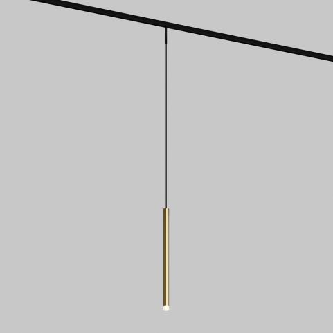 Трековый подвесной светильник Maytoni Technical Levity 3000К Skim TR191-1-3W3K-M-BBS