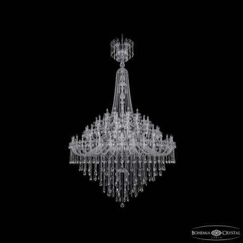 Люстра Bohemia Ivele Crystal 1415/32+24+16+8/700/XL-320/3d Ni