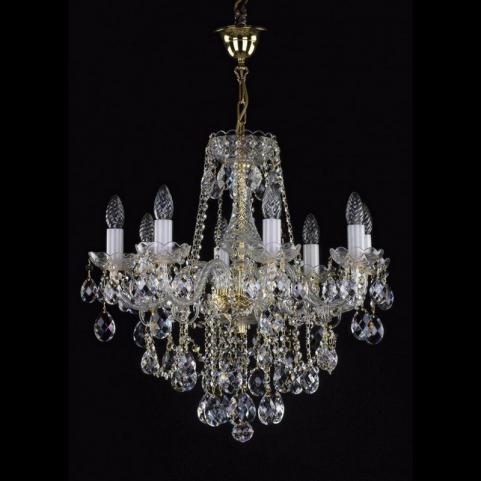 Люстра Art Glass JESSICA VIII. NICKEL CE