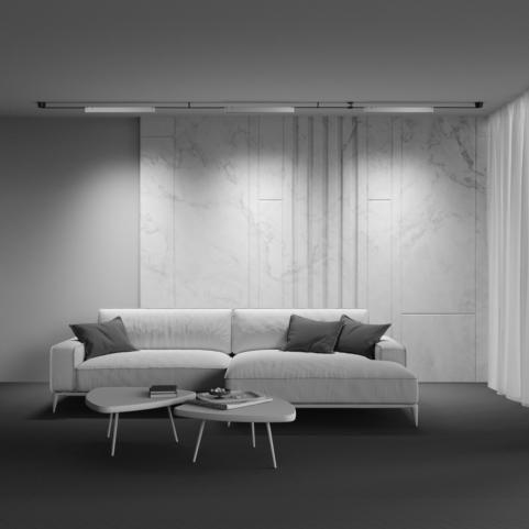 Трековый светильник Maytoni Points 3000K TR128B-24W3K-M-W
