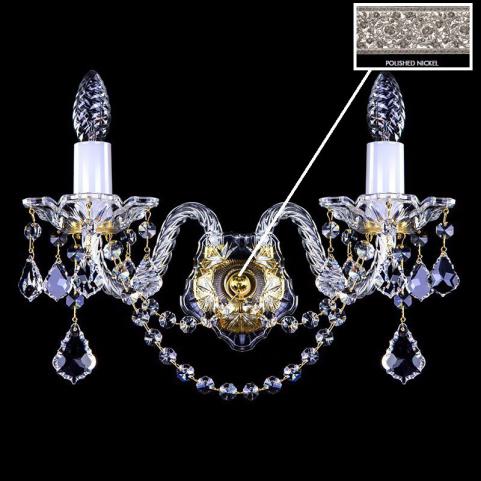 Бра Art Glass MADISON II. VA-PE NICKEL CE