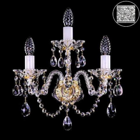 Бра Art Glass MADISON III. VACHTLE NICKEL CE