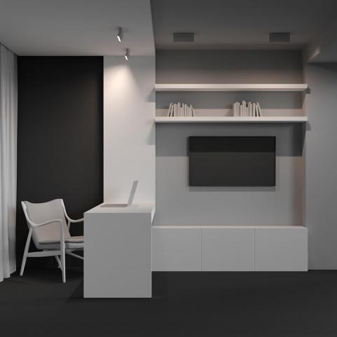 Потолочный светильник Maytoni Technical Ceiling Basis Rot C133CL-12W3K-W