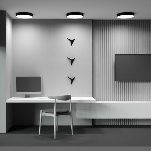 Потолочный светильник Maytoni Technical Ceiling 3000K Zon C032CL-45W3K-RD-B