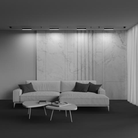 Трековый светильник Maytoni Basis 3000K TR129B-12W3K-B