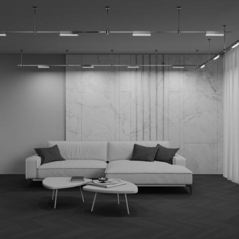 Трековый светильник Maytoni Technical Flarity 3000K Basis TR151-1-12W3K-BS