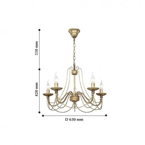 Подвесной светильник Favourite Chateau 2164-5P