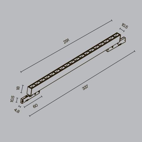 Трековый светильник Maytoni Technical Levity 4000К Points TR193-1-15W4K-M-B