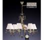 Люстра Art Glass CHANTAL VI. NICKEL CE - 8006