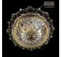 Люстра Art Glass CHARLIZE DIA 470 NICKEL ANTIQUE