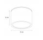 Накладной светильник Arte Lamp Intercrus   A5543PL-1WH