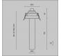 Встраиваемый спот Maytoni Technical Ceiling 4000K Focus T C140RS-L200-7W4K-BBS
