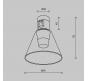 Трековый светильник Maytoni Technical Flarity 3000K Bianca TR147-1-3W3K-BS