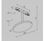 Трековый светильник Maytoni Technical Exility 4000K  Plato TR131-2-15W4K-B